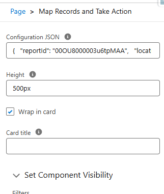 Configuration JSON field in Lightning App Builder